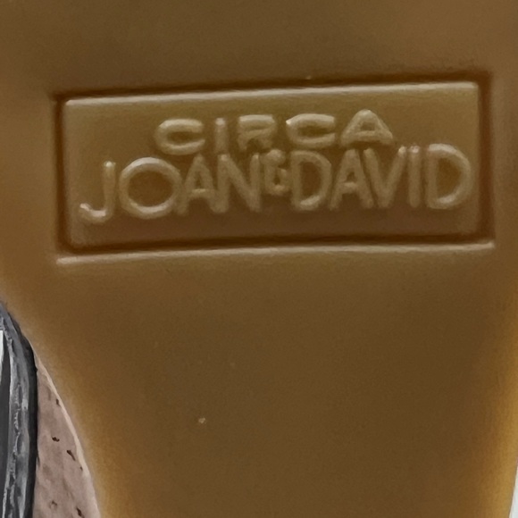 Circa Luxe Joan & David Cjreaia Cork Wedge Heels Shoes Size 7 - Picture 11 of 11